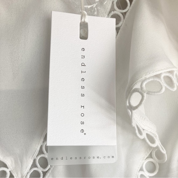 NWT Endless Rose Ruffle Long Sleeve Blouse - Picture 4 of 4